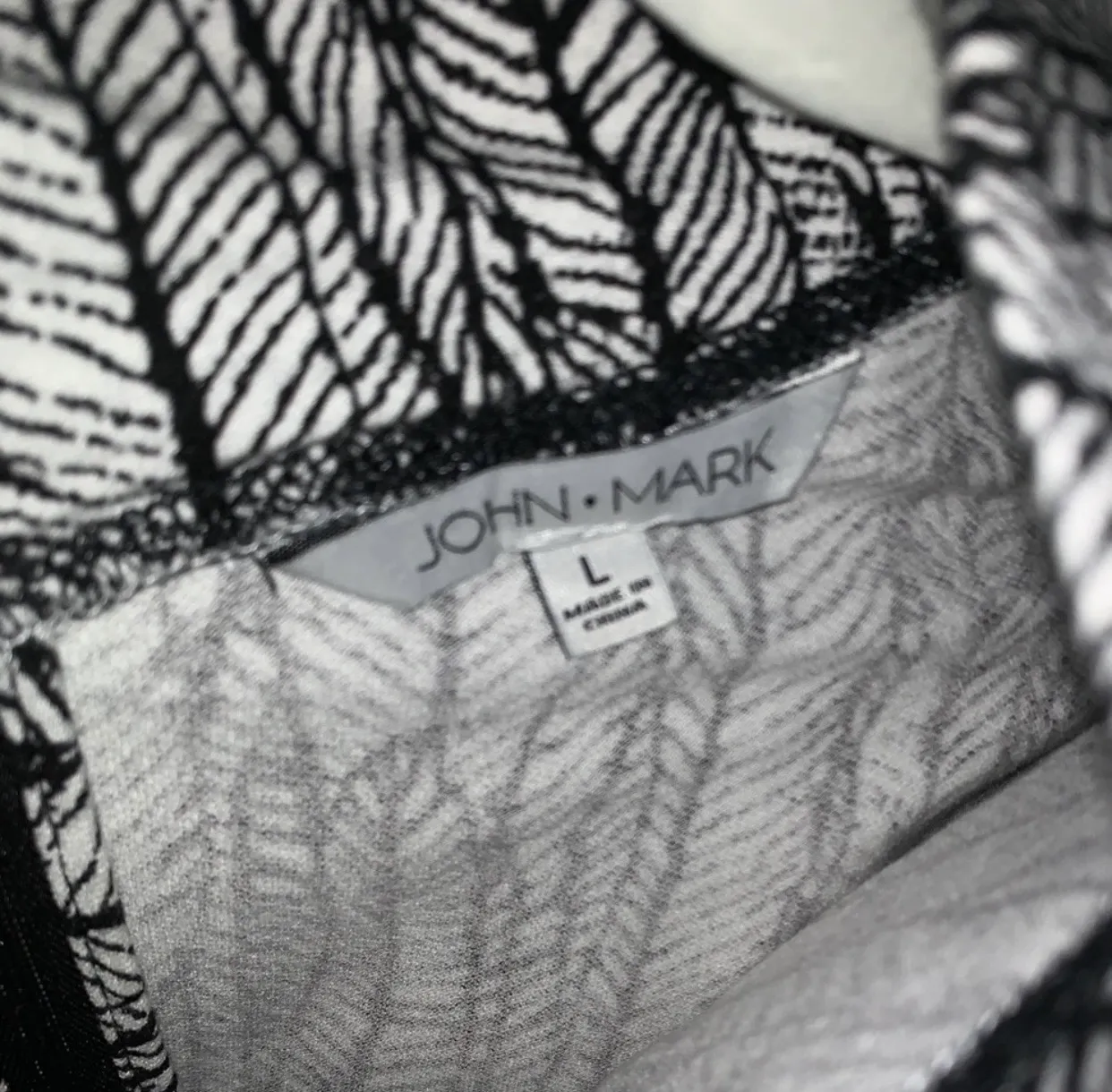 Black/white High Neck Mini Dress With Feather Design - Image 6