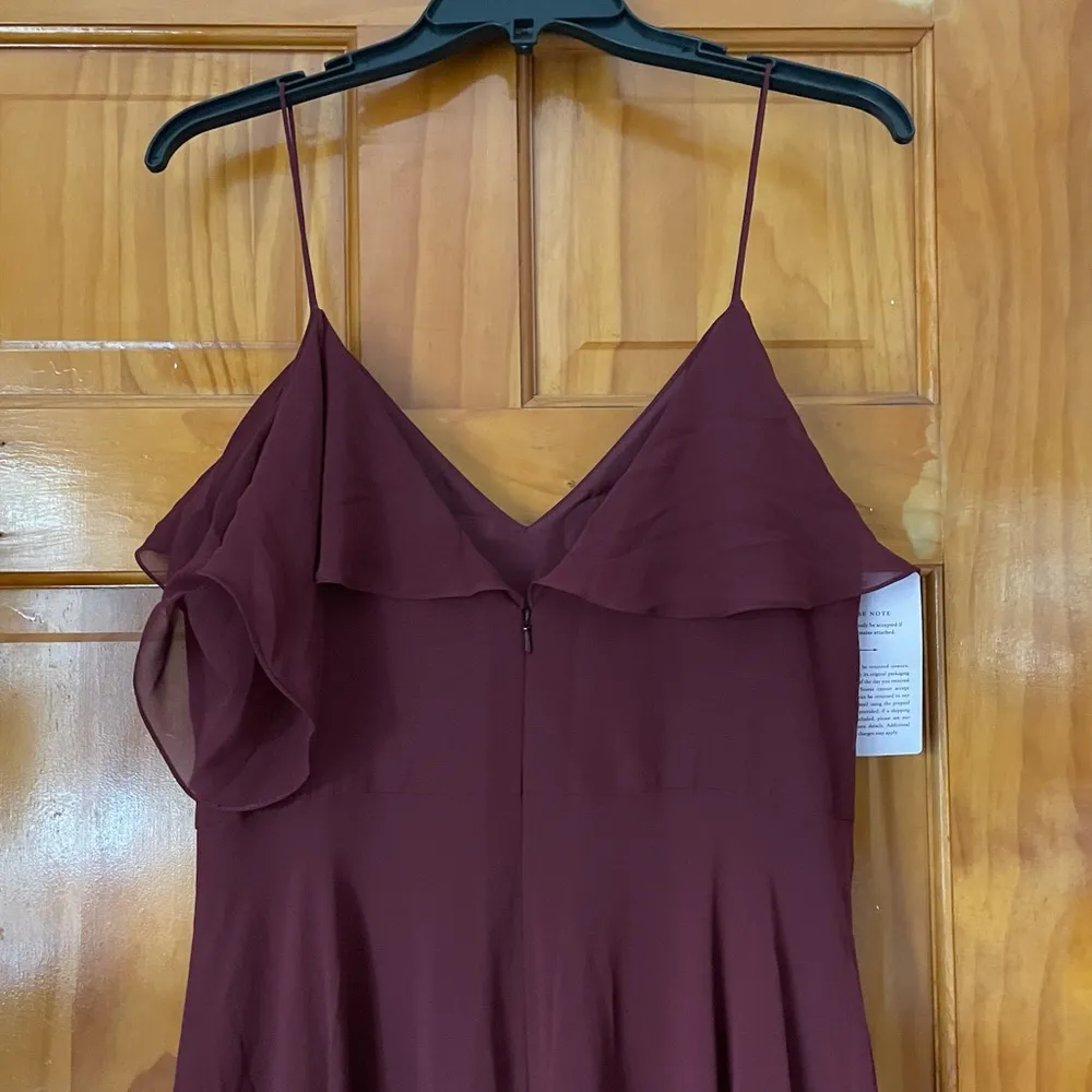 Jenny Yoo Anthropologie BHLDN Mila Cinnamon Rose Maxi Dress Sz 12 NWT - Image 7