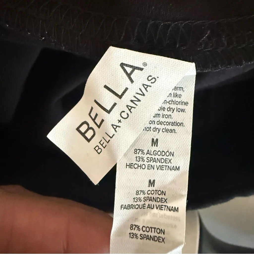 Orange Theory Women's Cropped Capri Leggings Size M NEW Cotton Blend - Image 3