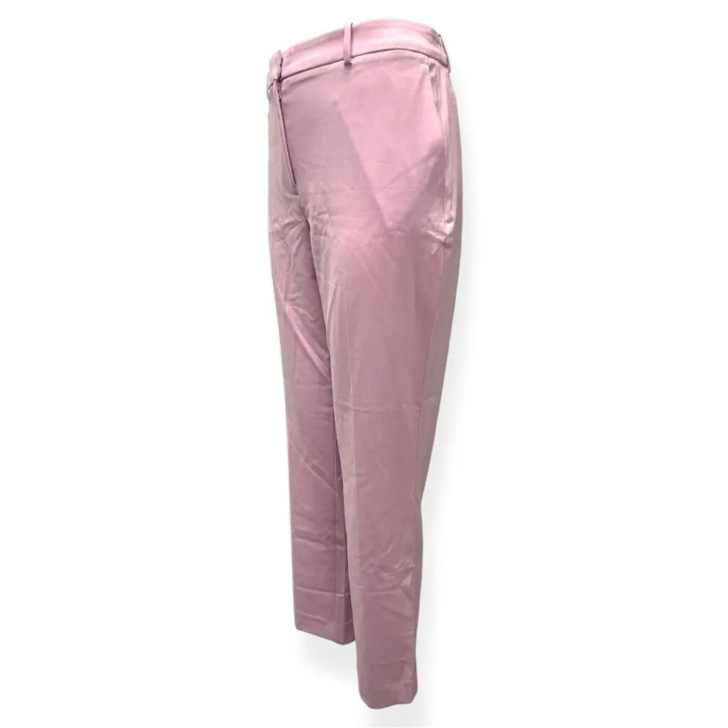 DKNY Essex Ankle High Waist Slim Leg Pink Size 10 Classic Preppy‎ Light Academia - Image 2