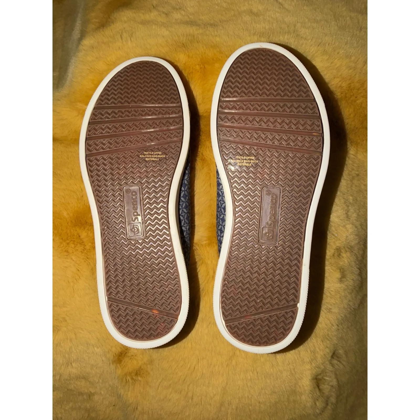 Spenco Women's Santa Maria Batik Sneaker Peacoat Blue Slip On Sneakers Size 5 - Image 4