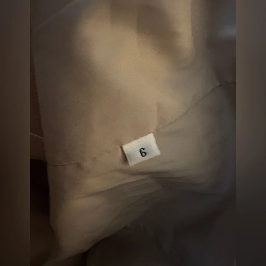 Doncaster signature Women's full zip up leather Jacket metallic tone size 6 - Image 6