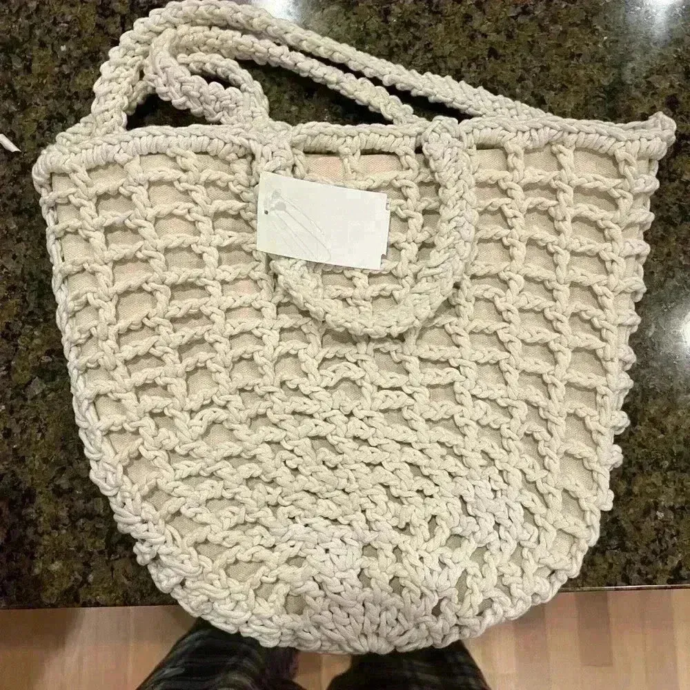 Madewell Crocheted Shoulder Bag - Image 4