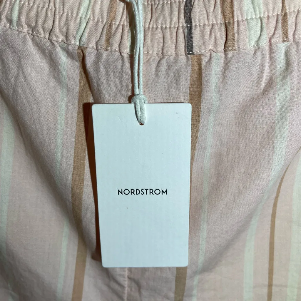 BP Nordstrom Cotton Pink Pinstripe Shorts Sz 2XL NWT - Image 7