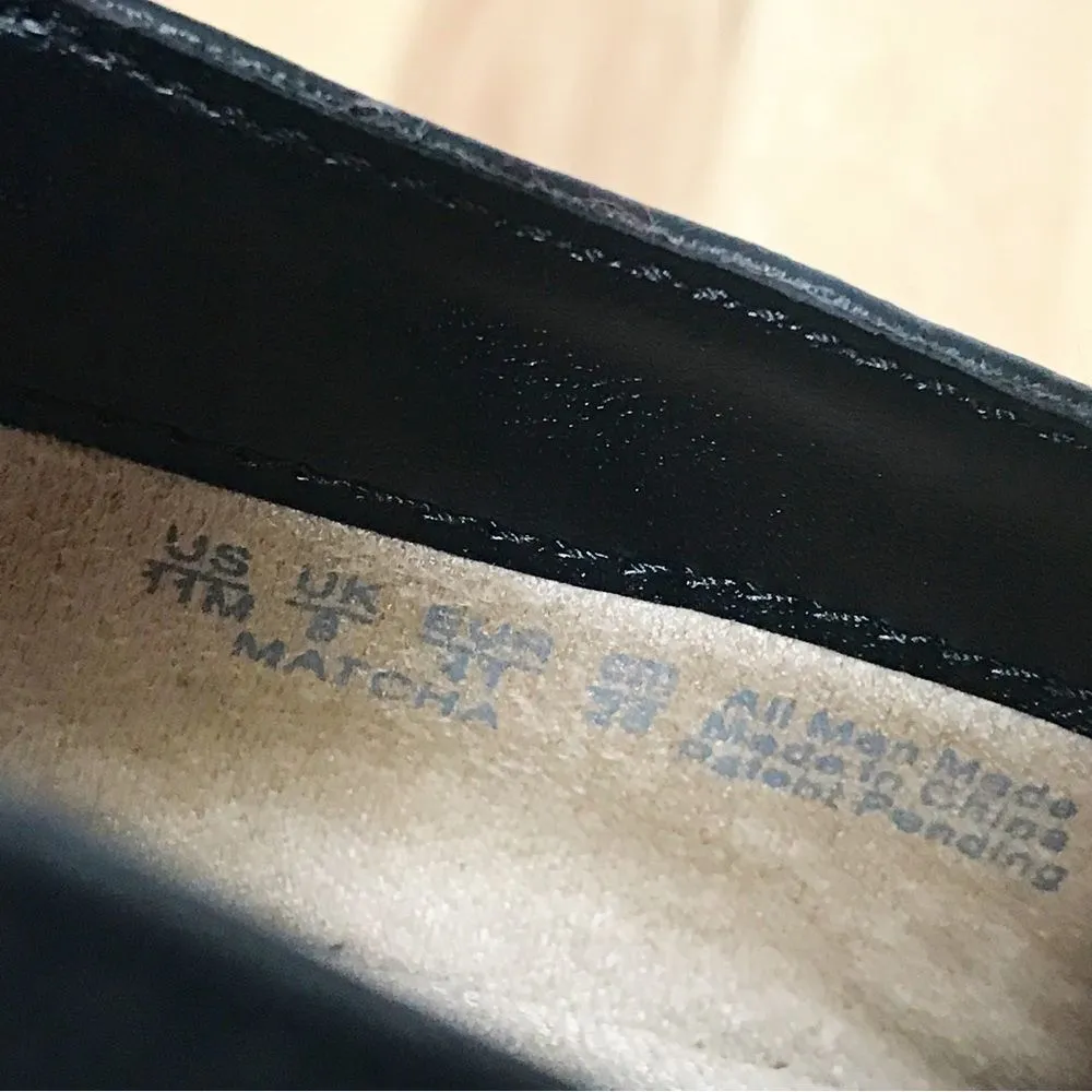 SOUL Naturalizer Matcha Black Western Ankle Boot Bootie Chunky Heel Size 11 New - Image 7