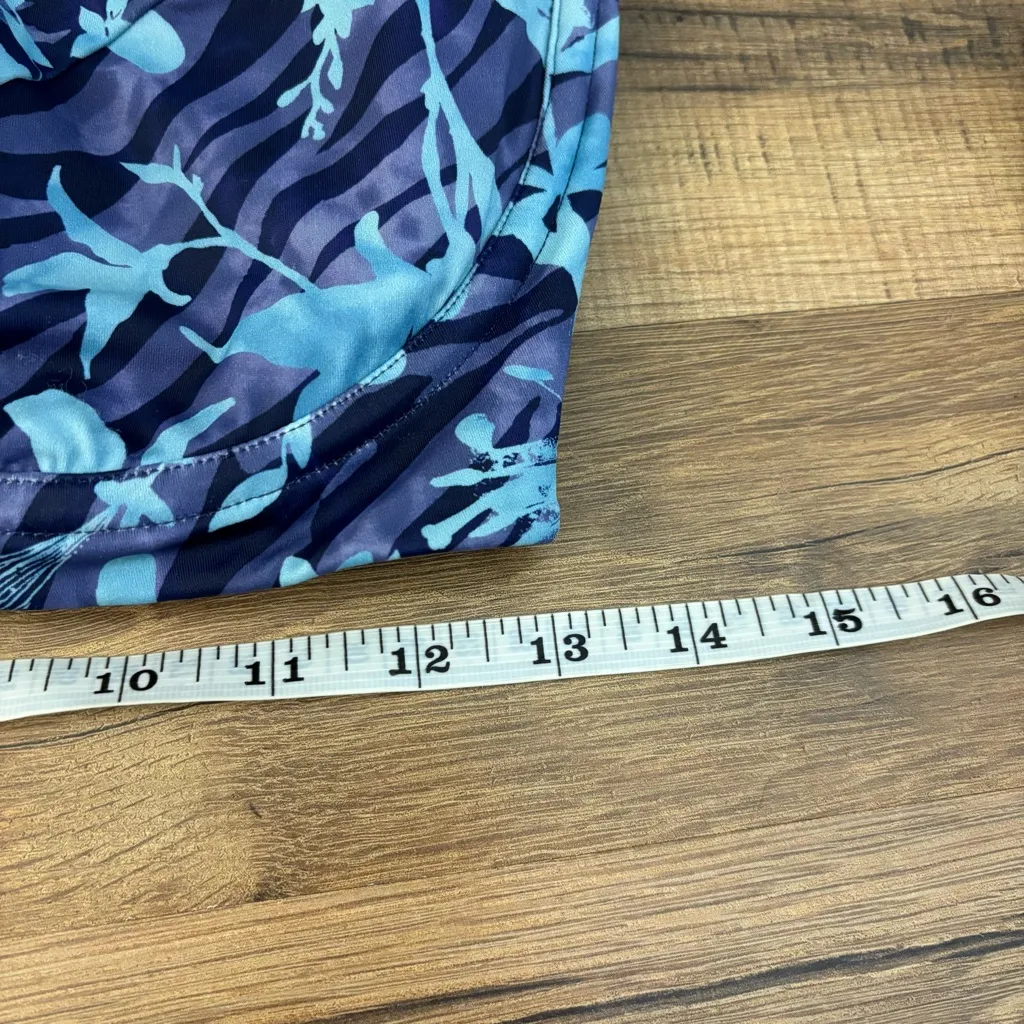 Athleta Tiger Lilly Tropical Floral Print Bikini Swim Top - Image 8