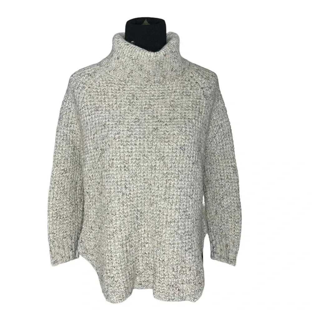 Free People Dylan Tweedy Chunky Oversized Boho Sweater - Image 7