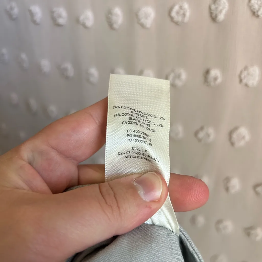 Aritzia Wilfred Free‎ Ascendant High Waisted Utility Pant Sz 6 Grey - Image 6