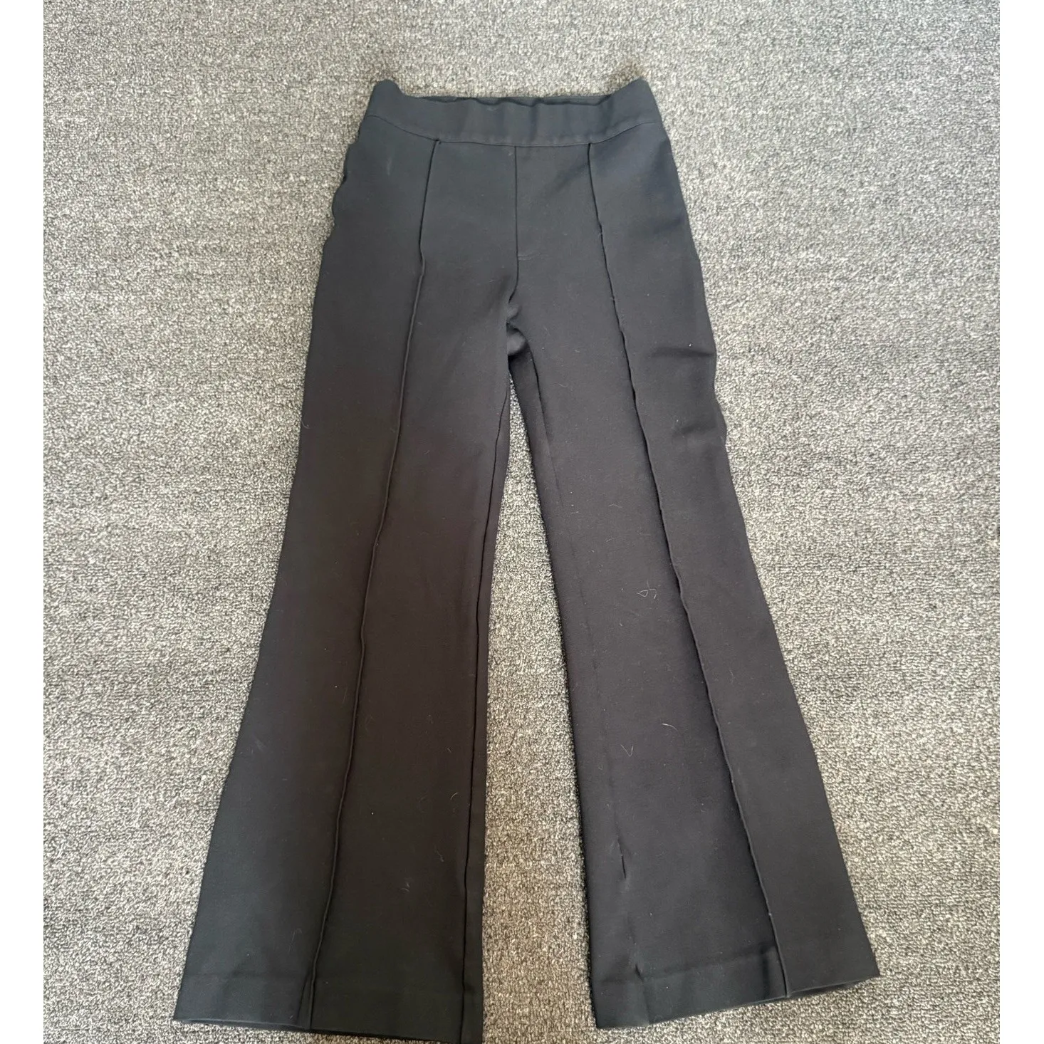 SPANX The Perfect Pants Petite Flare Black Kick Flare High‎ Rise Women's S/P - Image 2