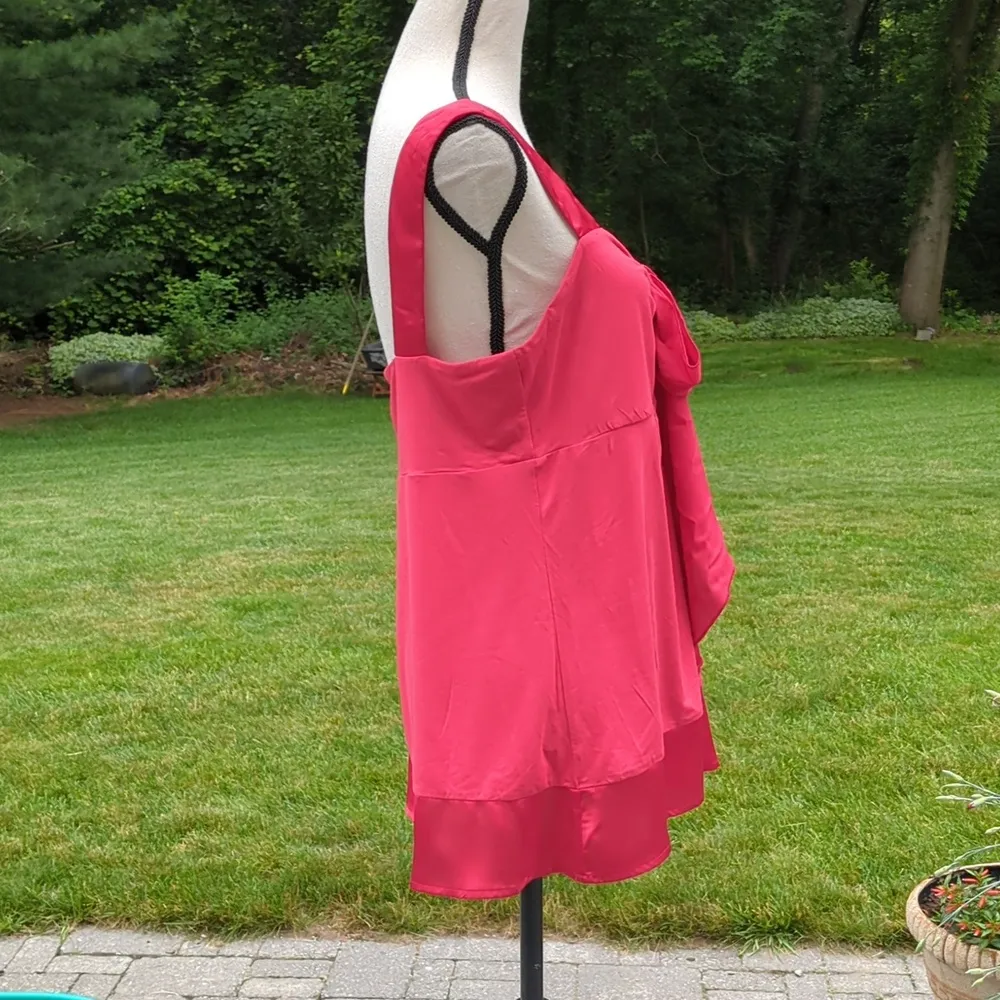 NWT Loft Bow Front Sleeveless Top with Ribbon Detail - Image 4