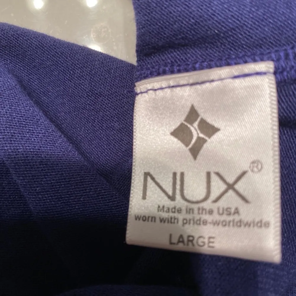 NUX Ella Retractable Blue Hoody Size L - Image 4