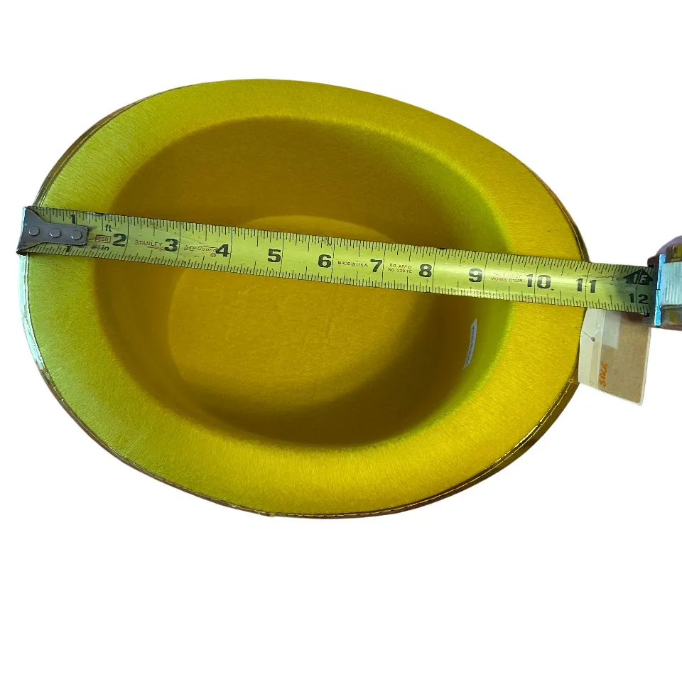 New Gold Glitter Top Hat Party Costume Accessory Ringmaster - Image 10