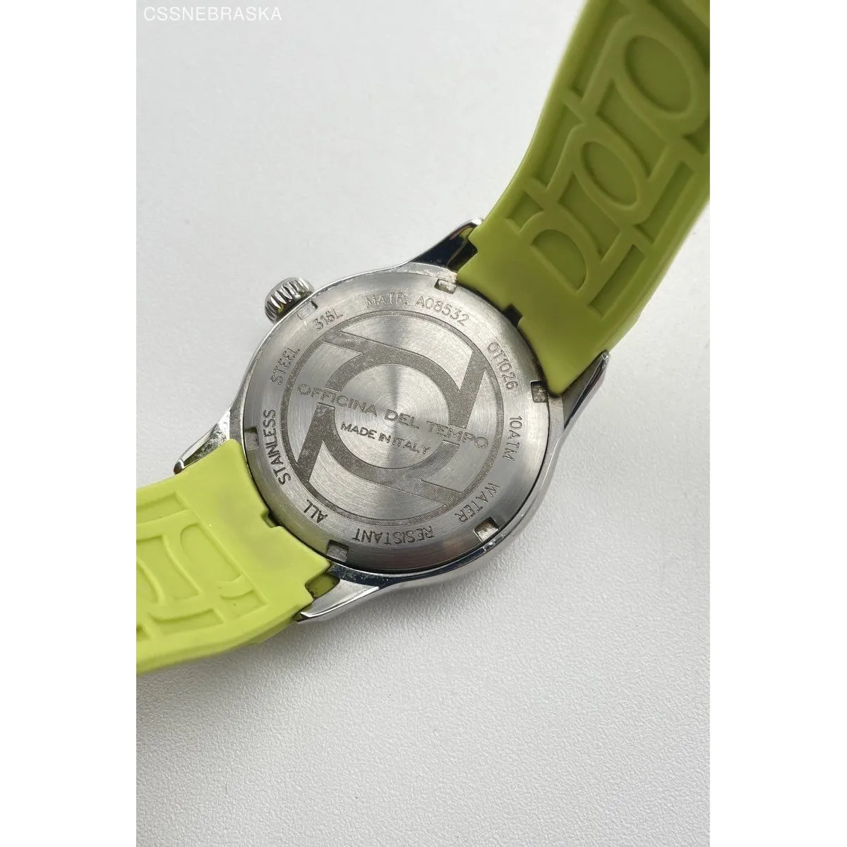 Officina Del Tempo Green Women's‎ SAFI dial watch AO8532 - Image 8