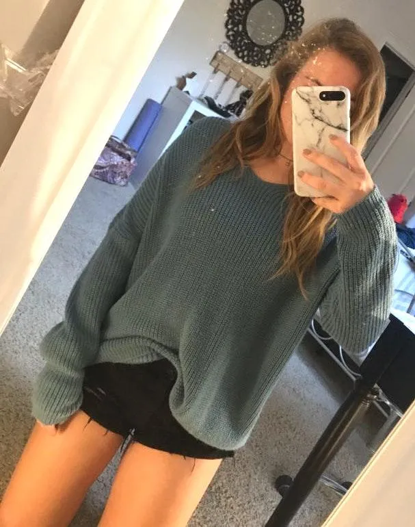 Miracle USA Miracle Blue Sweater  - Image 2