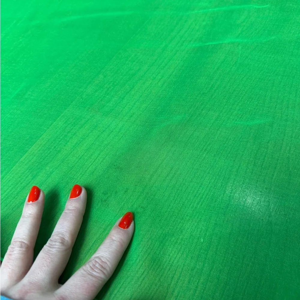 Vintage Robinson Golluber & Nasharr Frères Green Silk Blend Scarves - Image 9