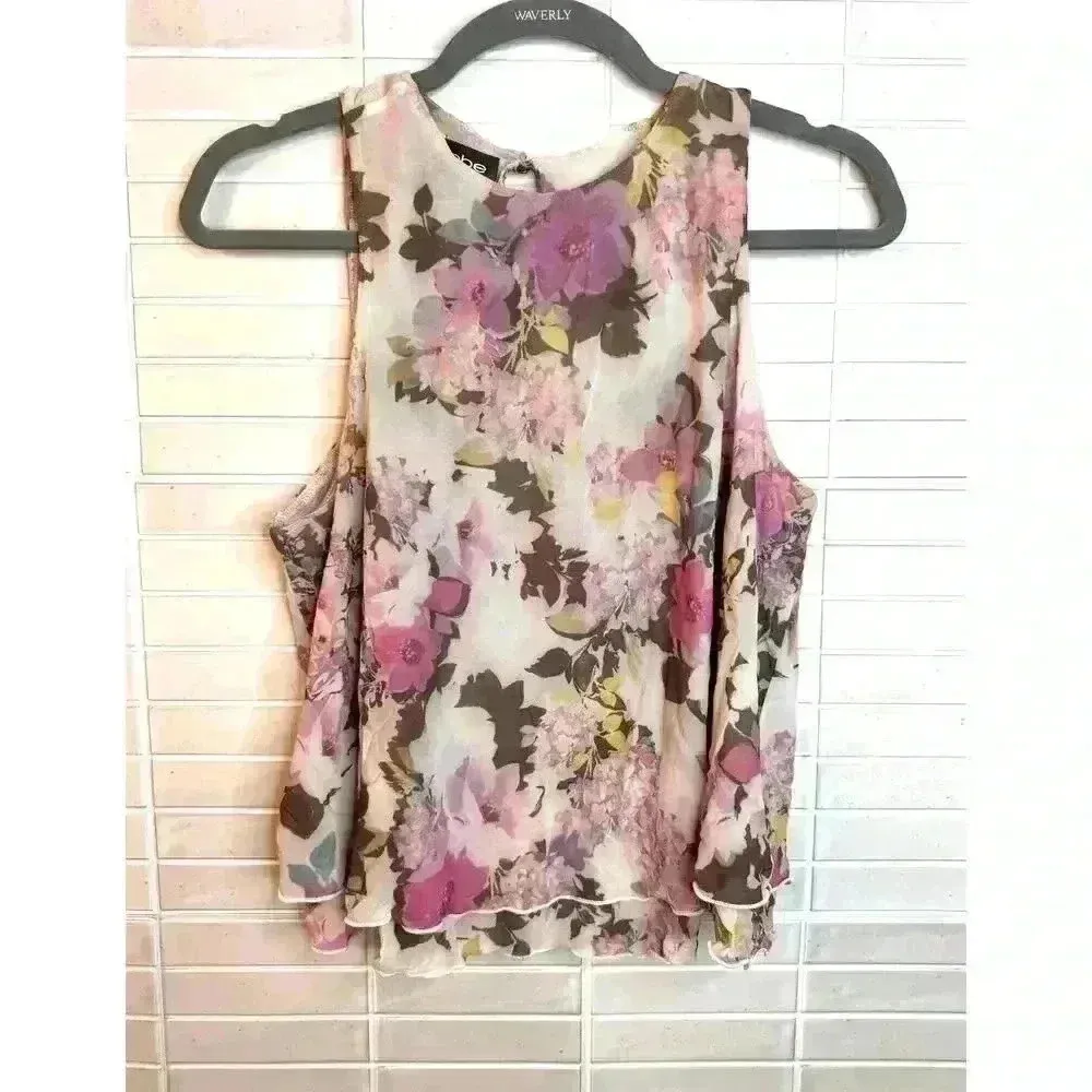 Bebe blouse women's size small - Image 9