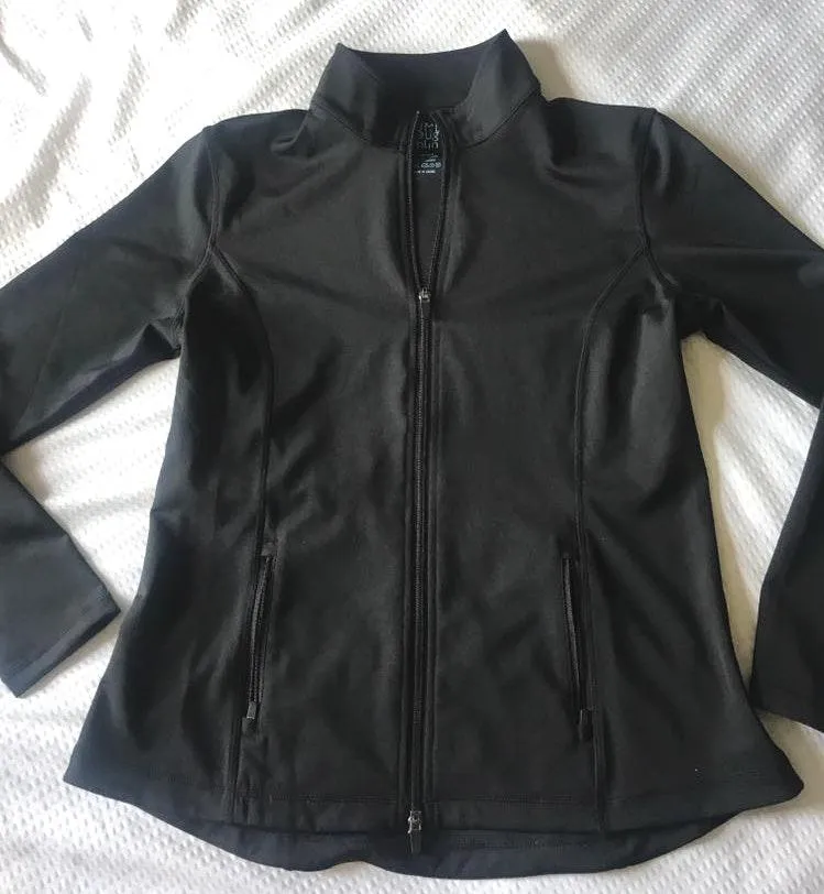 J. McLaughlin Black Zip Up Althletic Jacket - Image 6