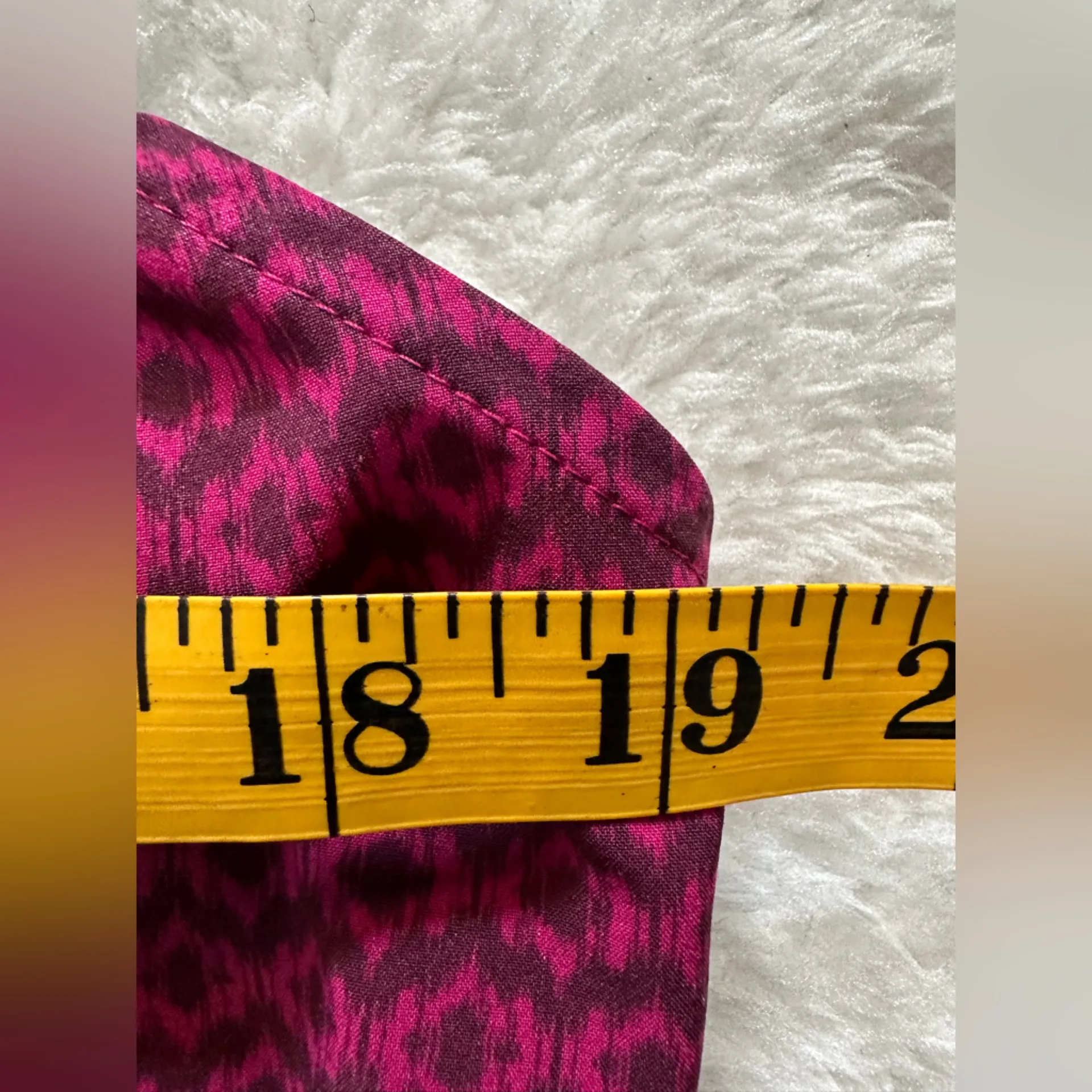 Eddie Bauer  Magenta Sleeveless dress size medium - Image 4