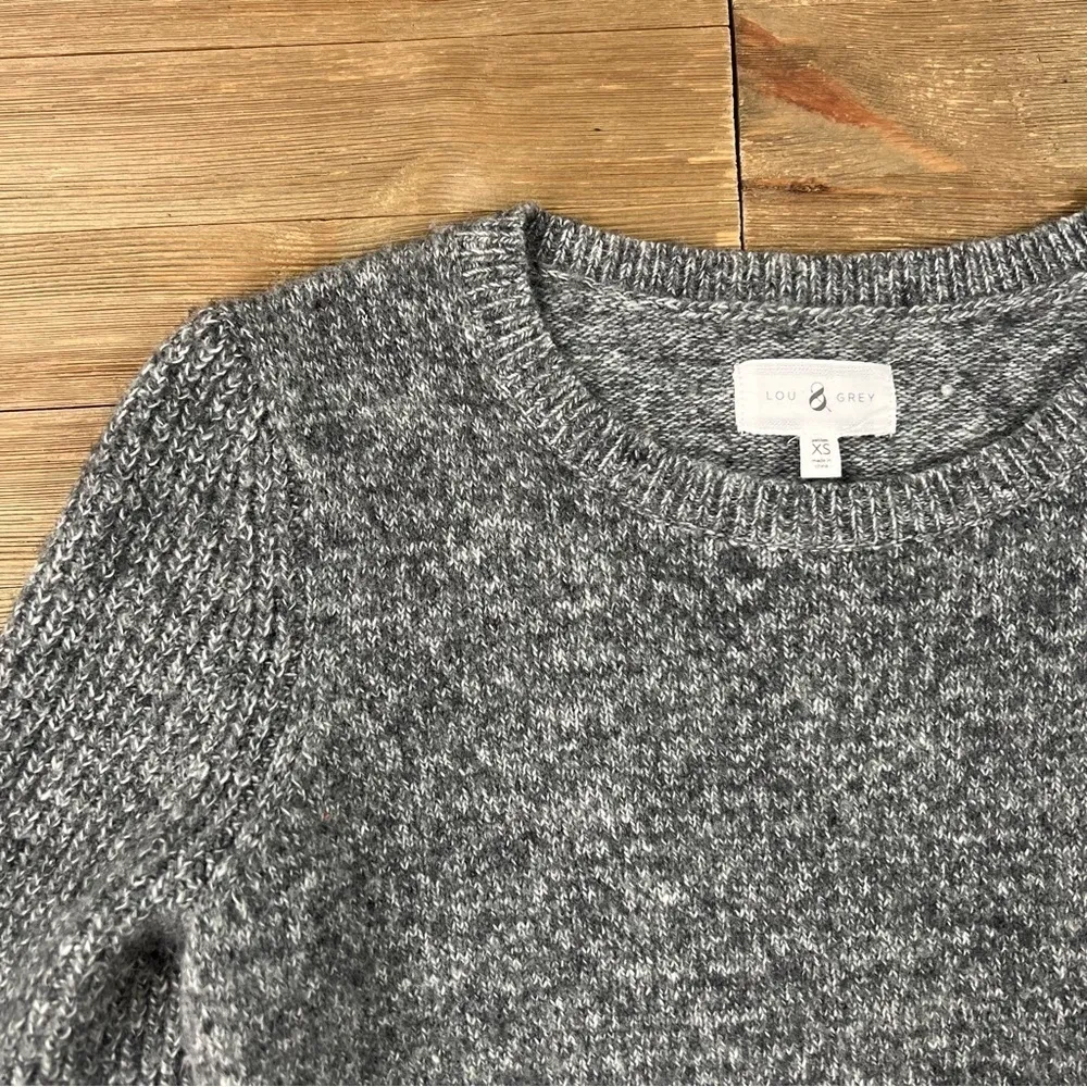 Lou & Grey Marled Wool Crewneck Sweater - Image 3