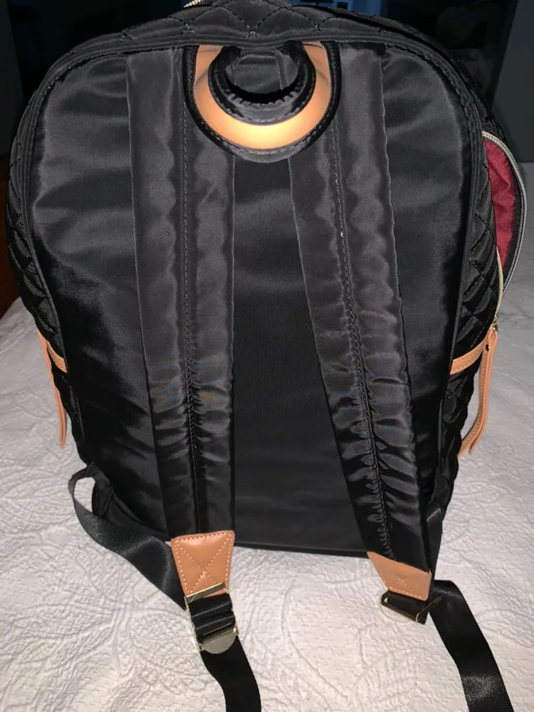 Adrienne Vittadini large black backpack - Image 2