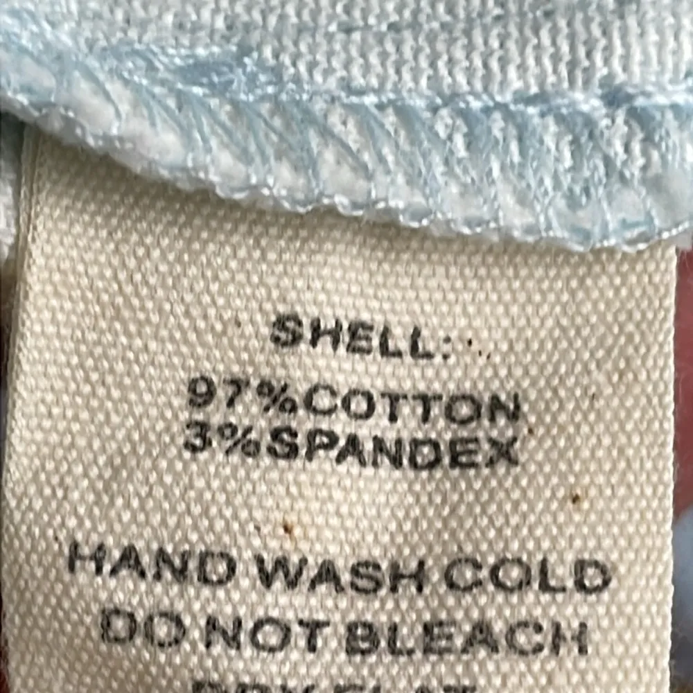 Altar'd State Blue Ruffled Denim Crop Tank Top - Image 6