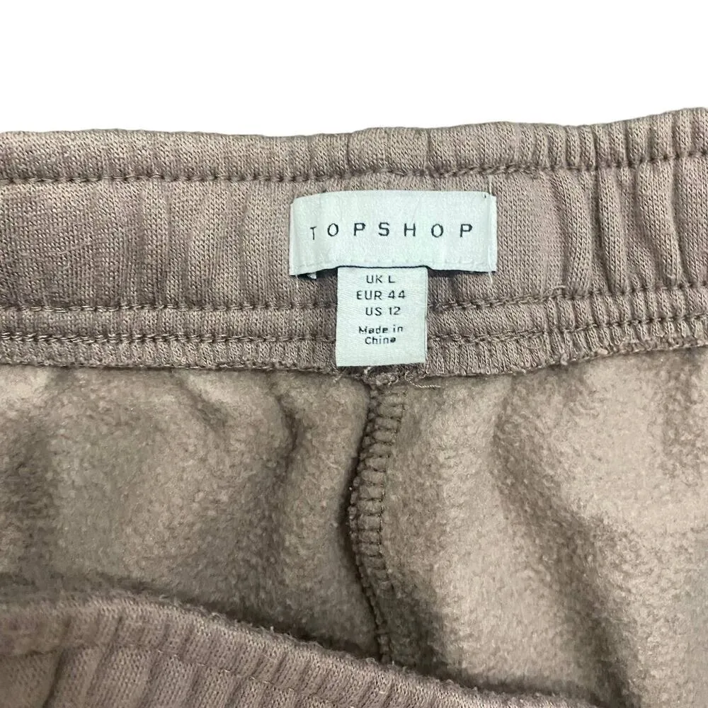 Topshop Harley Classic Joggers In Mink, Size 12​​ - Image 3