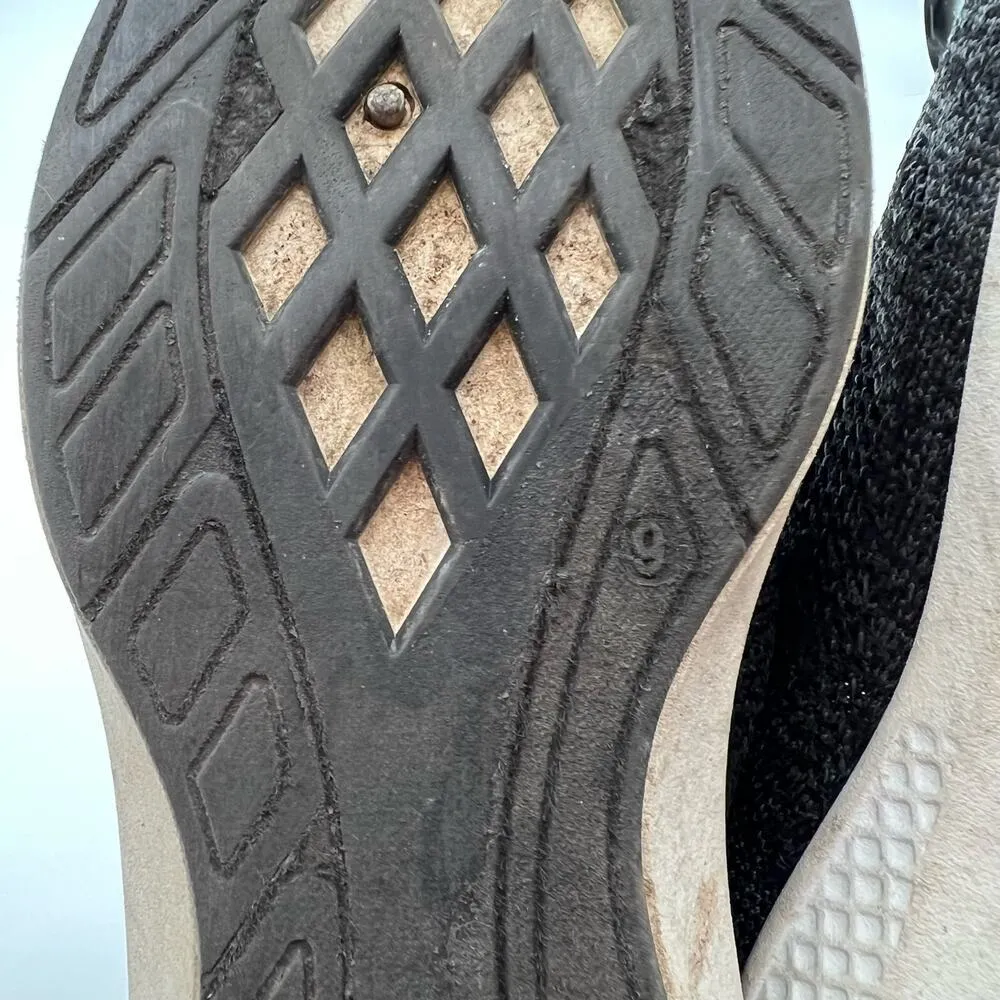 Tommy Bahama Sneakers Stretch Knit Jogger Slip-on charcoal dark gray size 9 - Image 3