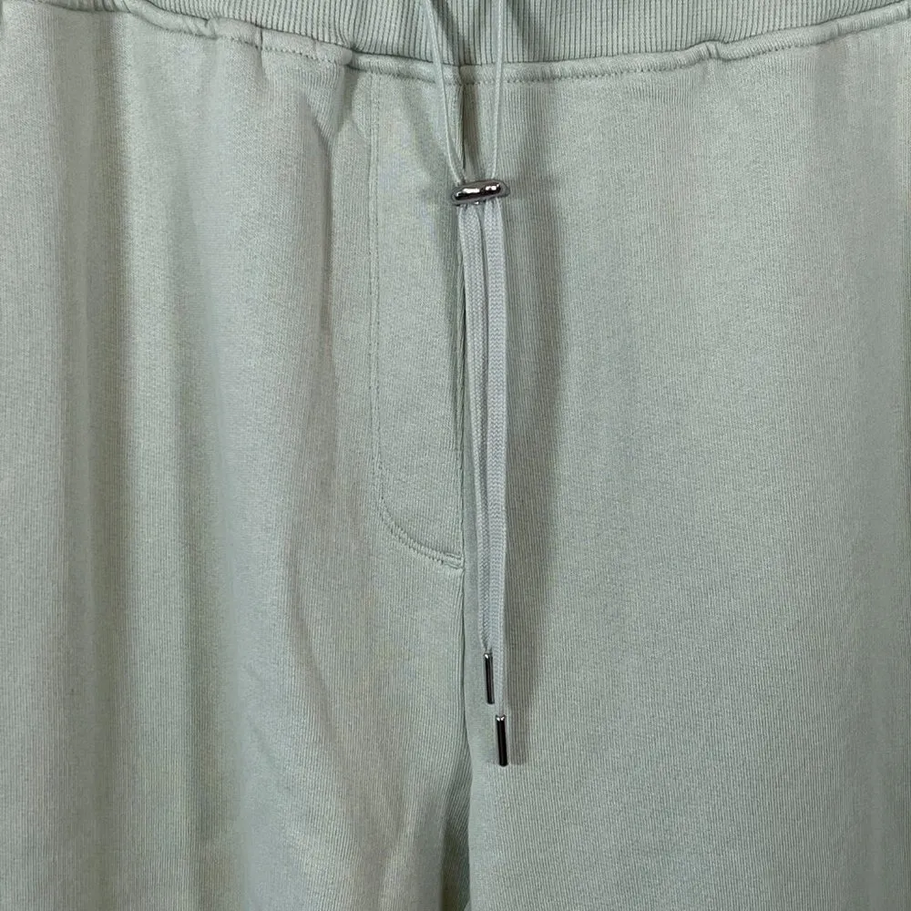 NWT Bandier Eco Fleece Split Seam Sweatpant in Willow Green - Image 8