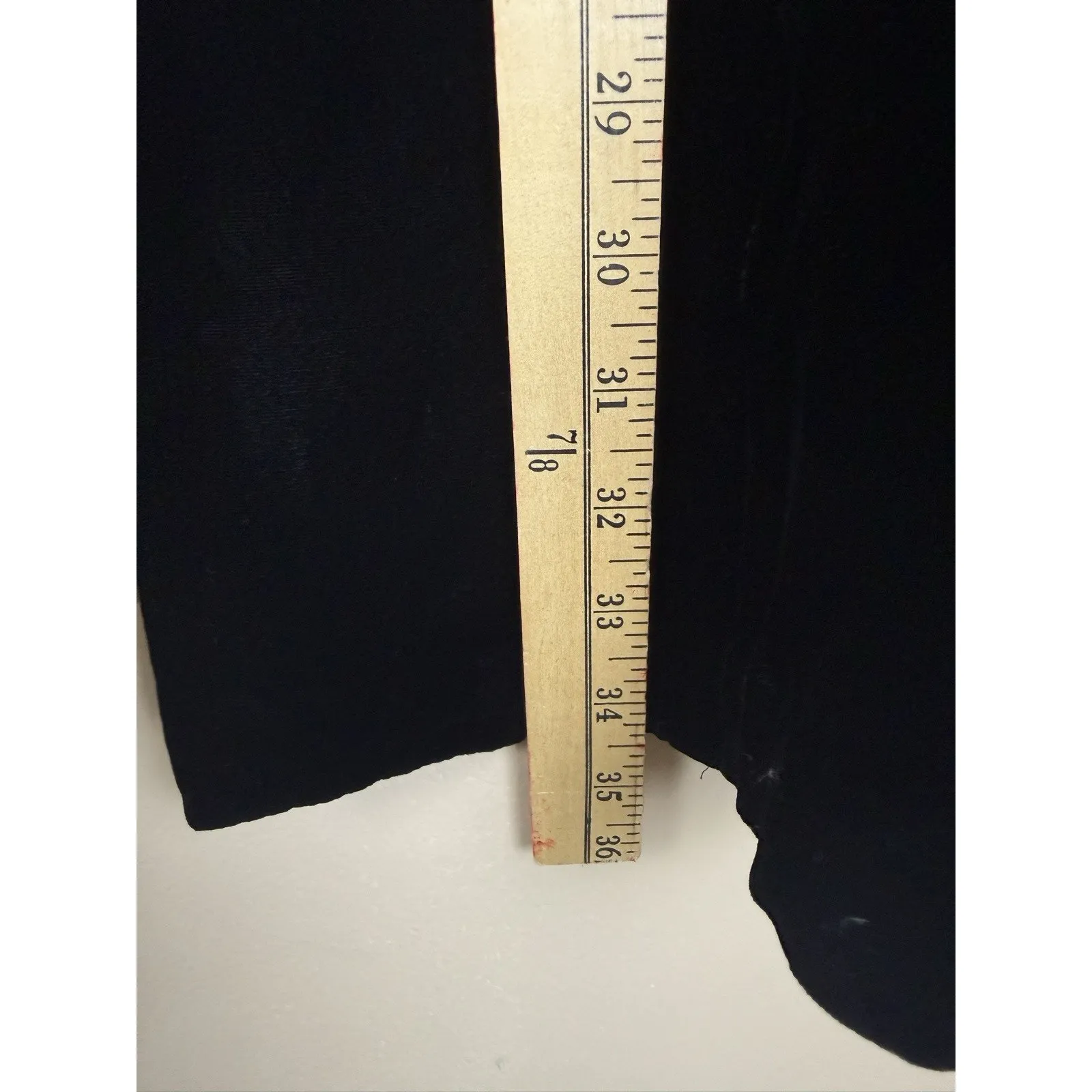 EILEEN FISHER Black Velvet Open Front Cardigan Jacket 1X Women Rayon Silk - Image 11