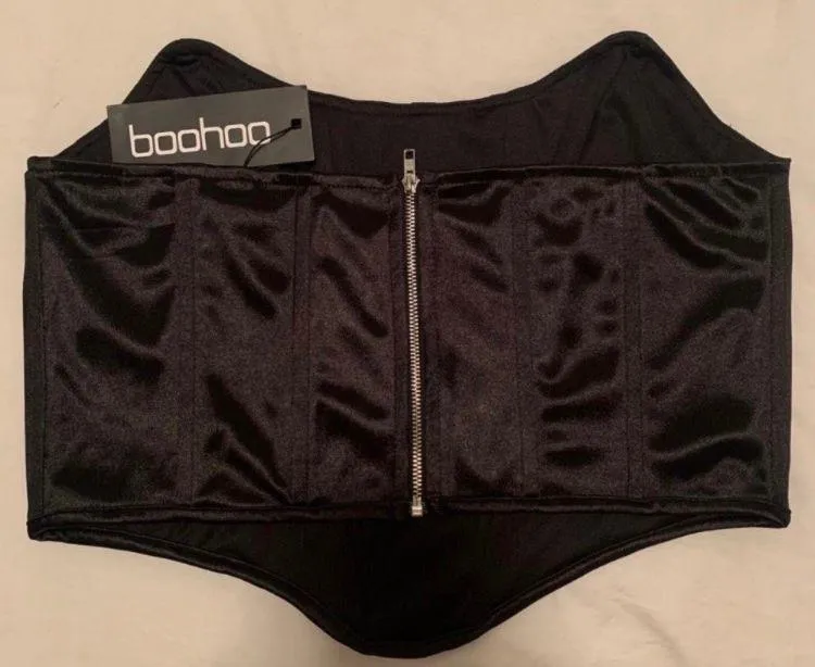 Boohoo Black Corset  - Image 2
