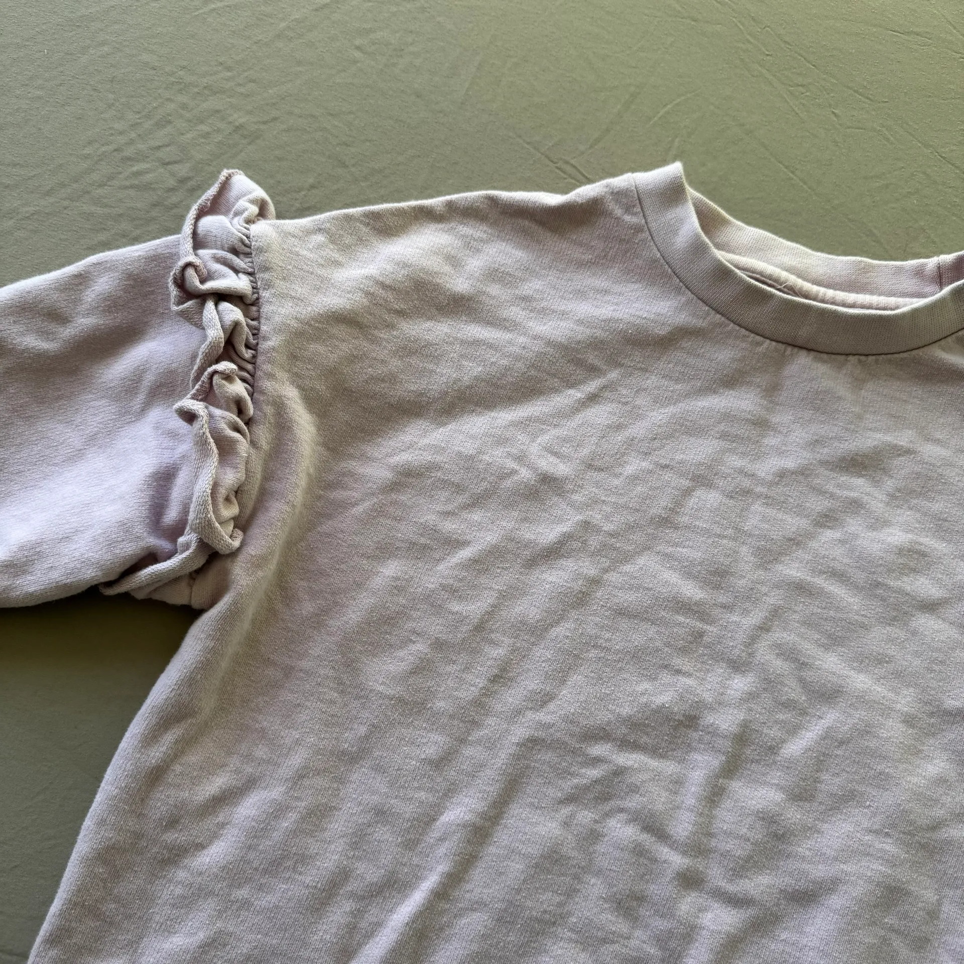 Ruffle Shoulder Sweatshirt - Image 4