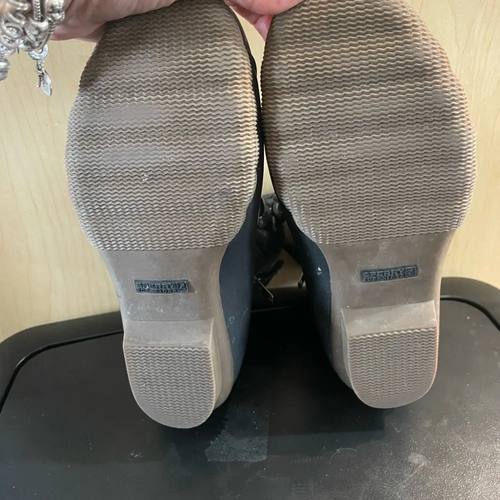 Women's Sperry Top Sider Saltwater Duck Boots Size 6 STS94063  blue Quilted - Image 8