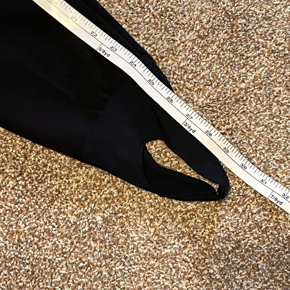 L.L. Bean Schoeller Women's Vintage Black Stirrup Ski Pants. Size 12 Long - Image 5