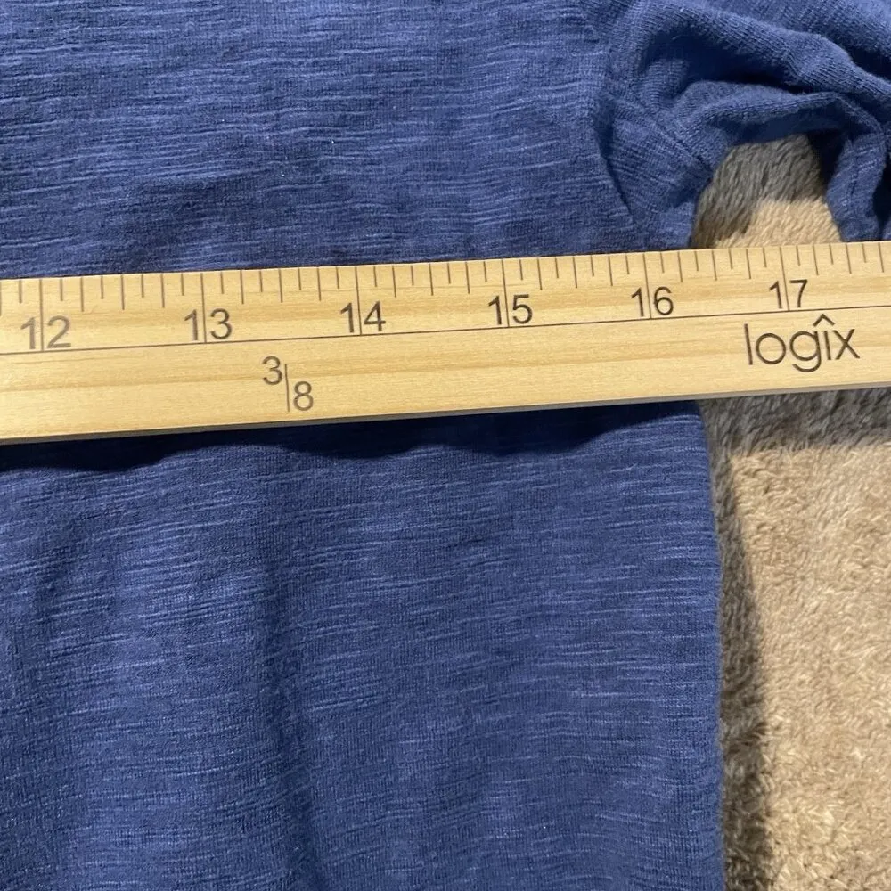 Duluth Trading Dress Womens Size Small Long Sleeve Knit Pockets Casual Navy Blue - Image 7