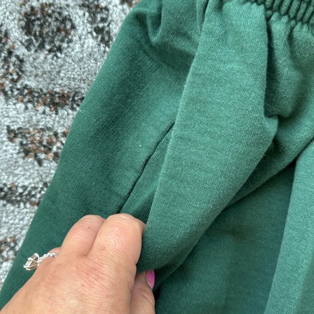 Casual Corner Vintage Sweatpants Green Medium - Image 2