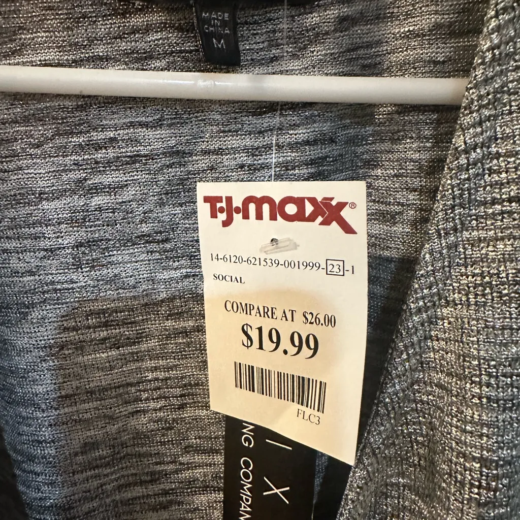 Trixxi Silver Mini Dress - Image 3