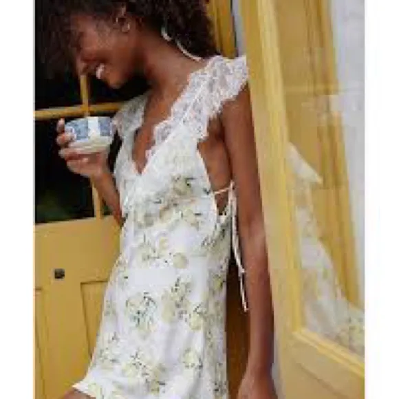 For Love And Lemons Audrey Mini Slip Dress - Image 2