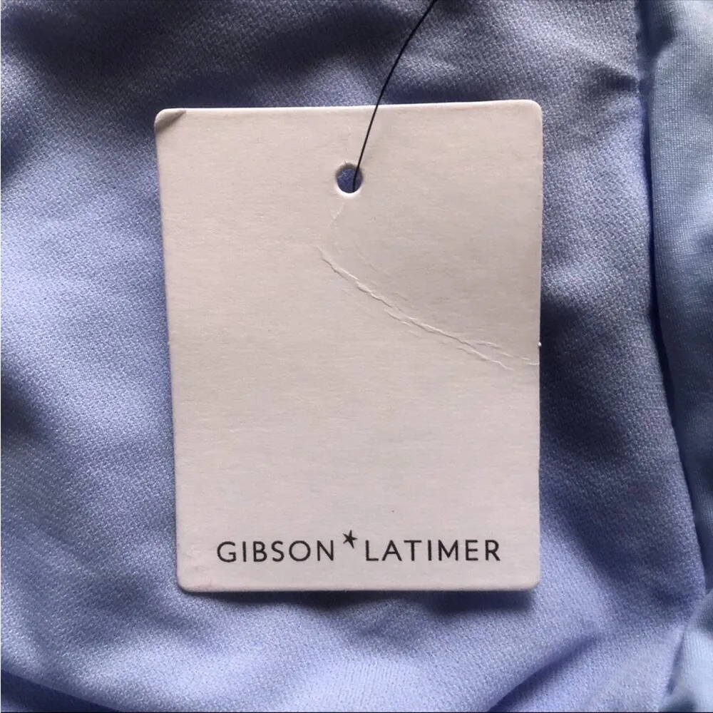 Gibson Latimer NWT Flattering Stylish Cinched Side High Waist  Bikini Bottom LG - Image 9