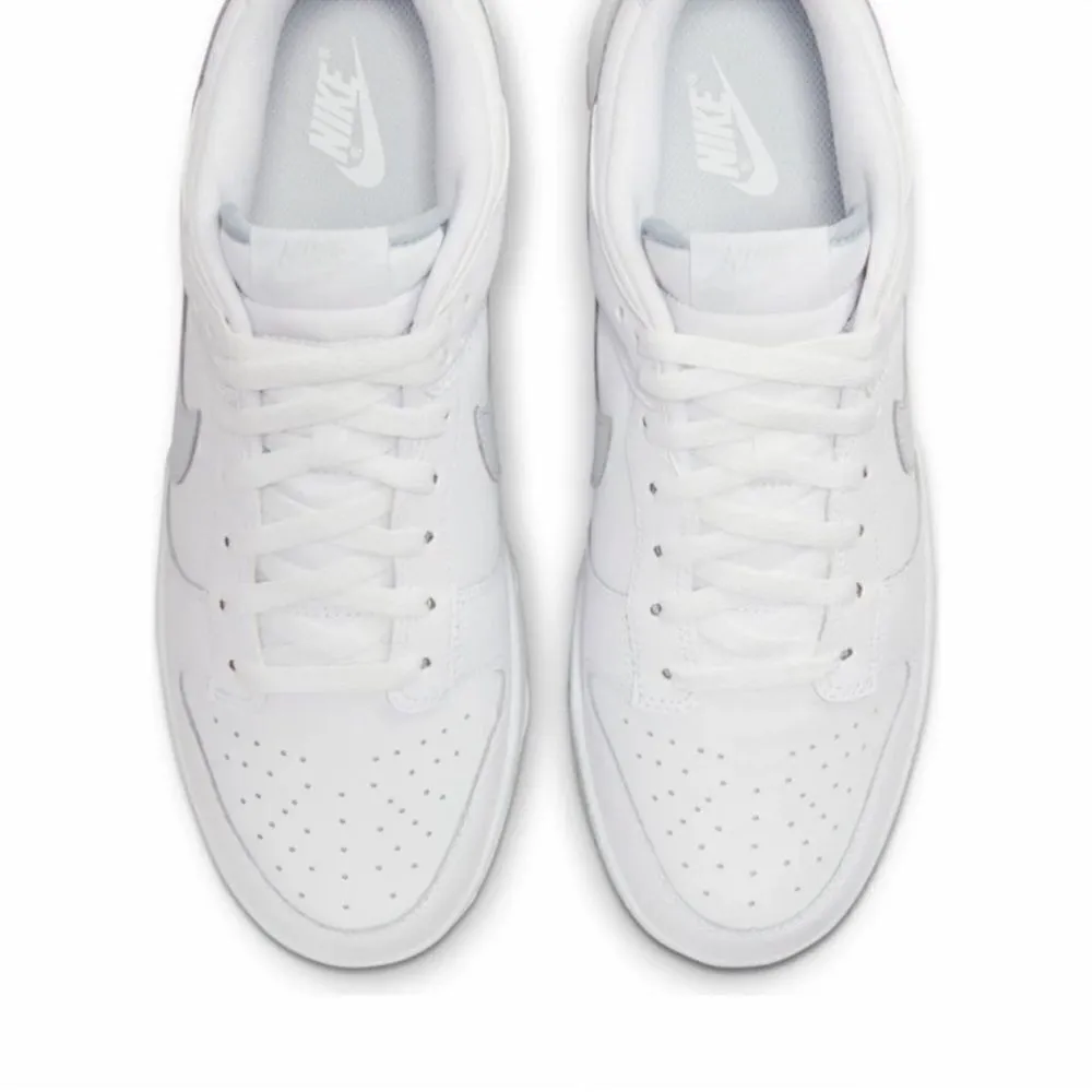 Nike Dunk Low Top White Women's Sneakers(Size 7.5) - Image 7