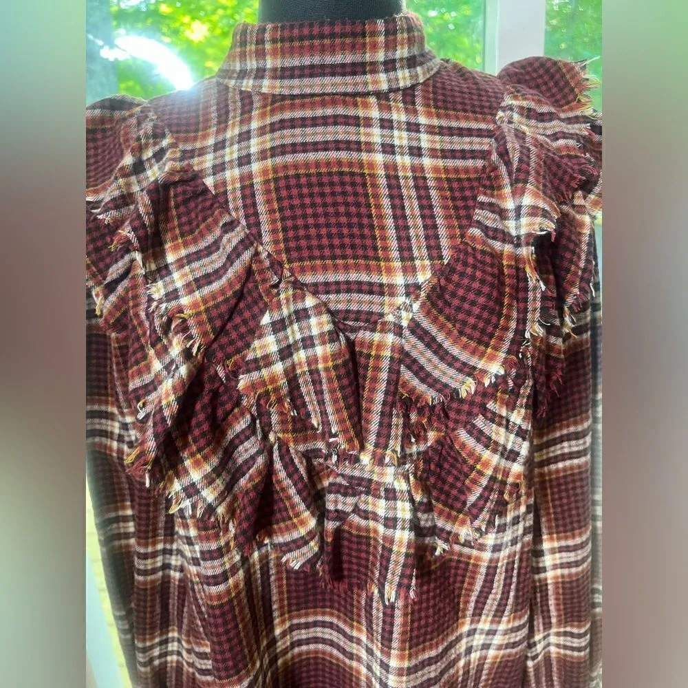 143 Story Red Plaid Button Down - Image 4