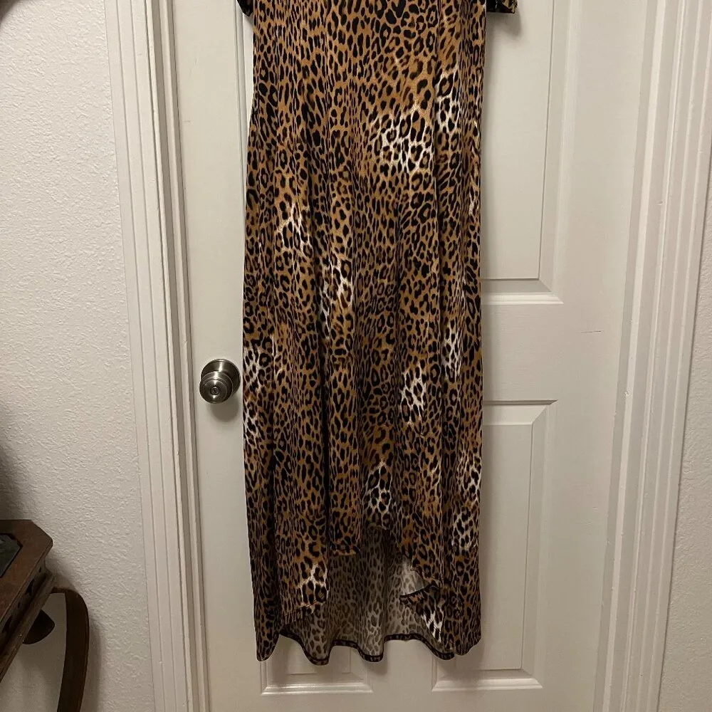 Kate & Mallory Leopard Print Dress - Image 5