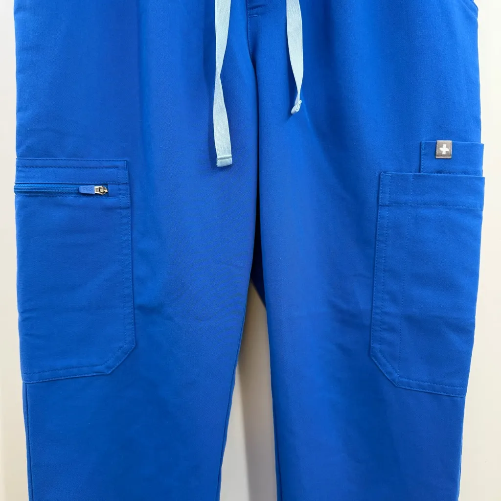Figs cargo Zamora Jogger Scrub Pants Technical Collection women's XSP Royal Blue - Image 3