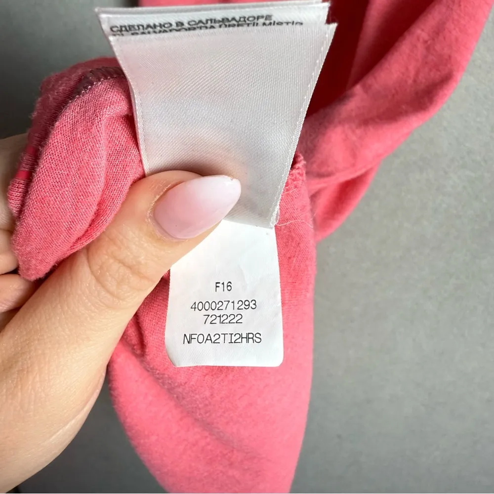 The North Face Women’s Graphic on Side Racerback Tank Top in Coral Pink size S - Image 7