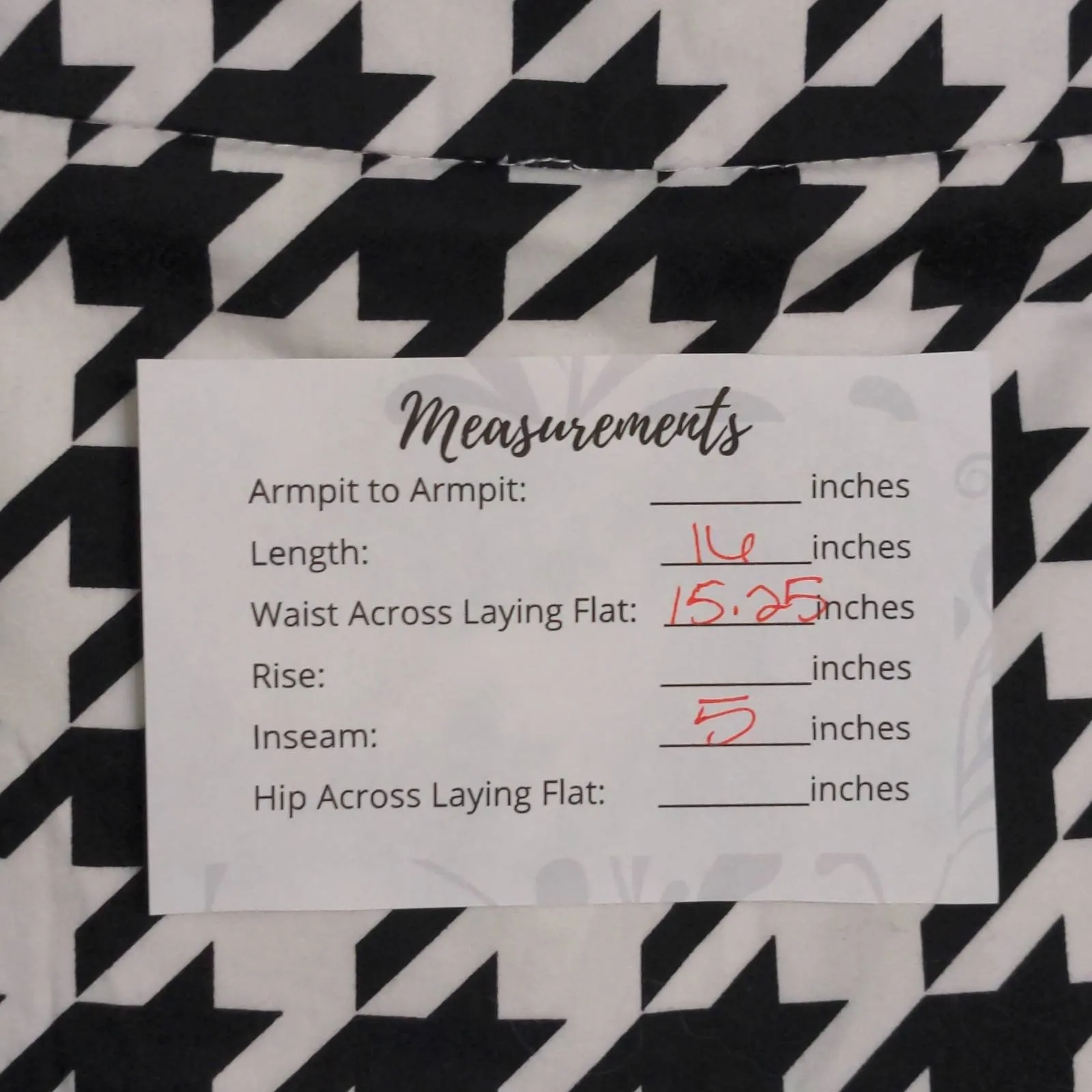 Loudmouth Ladies Golf Mini Skort Black White Houndstooth Palm Beaches Logo L Size L - Image 10