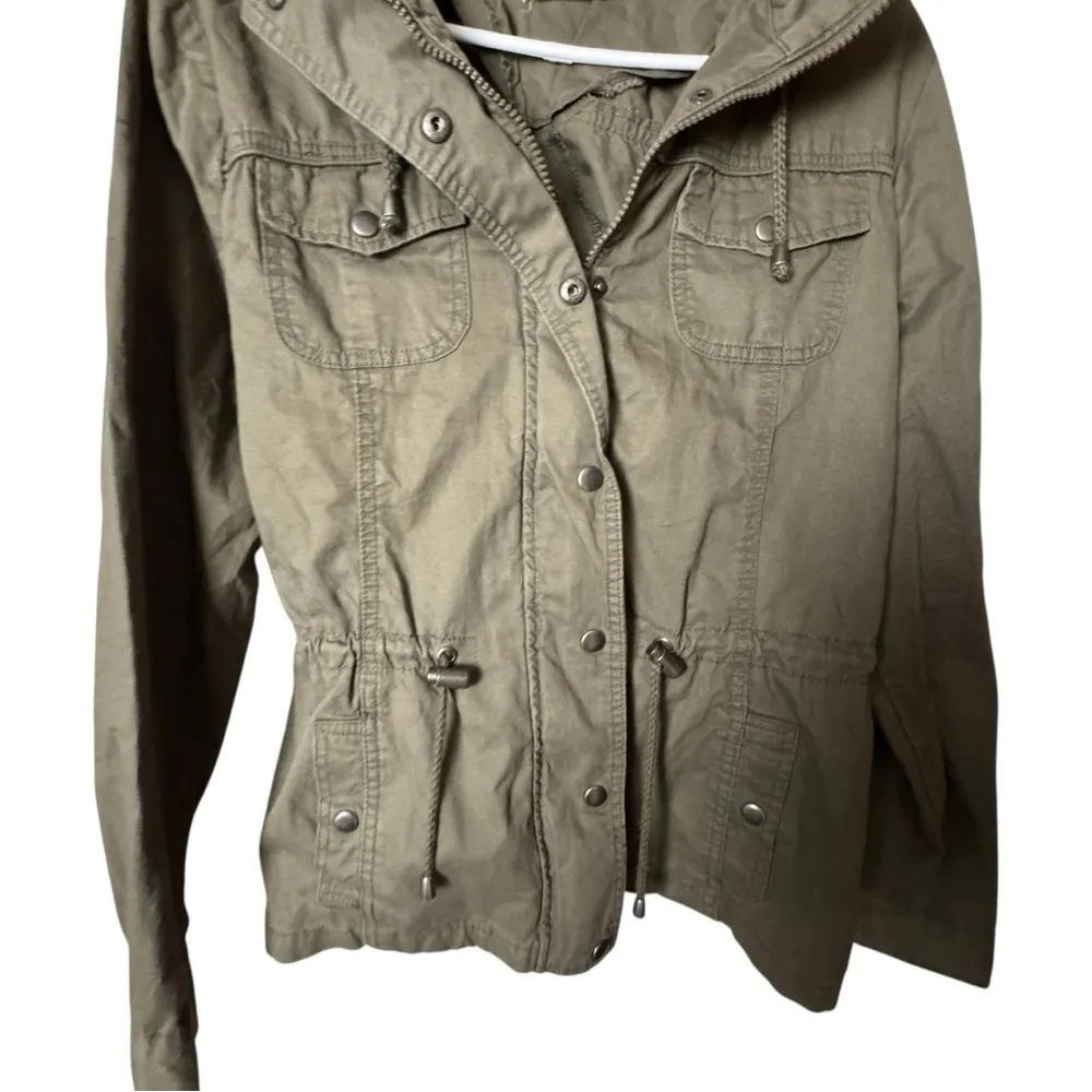 Ashley By 26 International Utility Collection Olive Green Women's Jacket Sz XL - Image 2