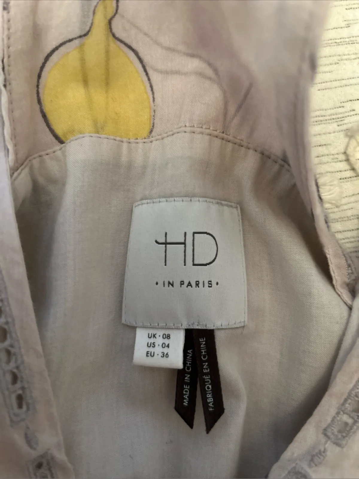 Anthropologie HD in Paris Spring Bulbs Racerback Maxi Dress Sz 4, EUC - Image 5