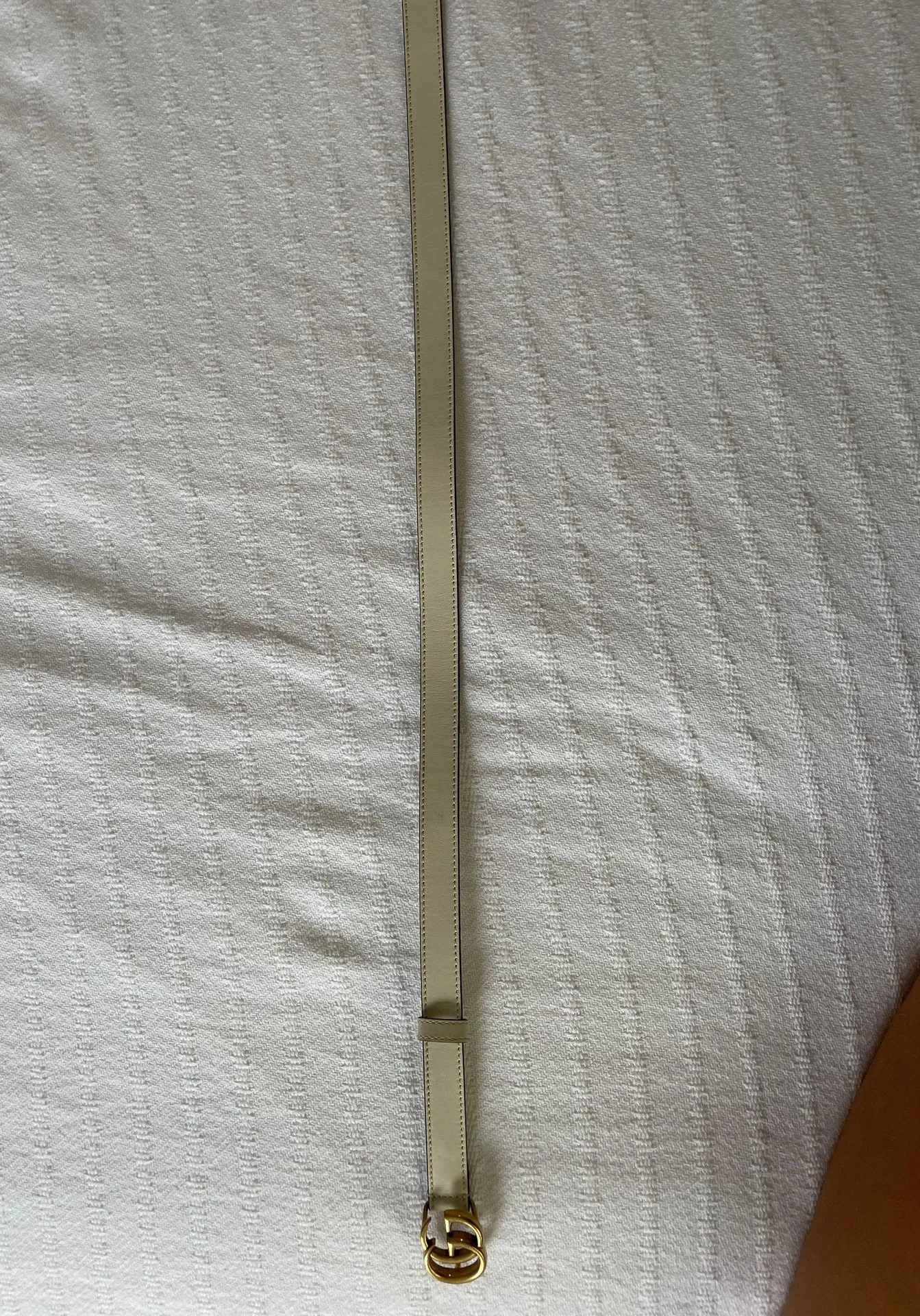 Gucci White Belt - Image 3