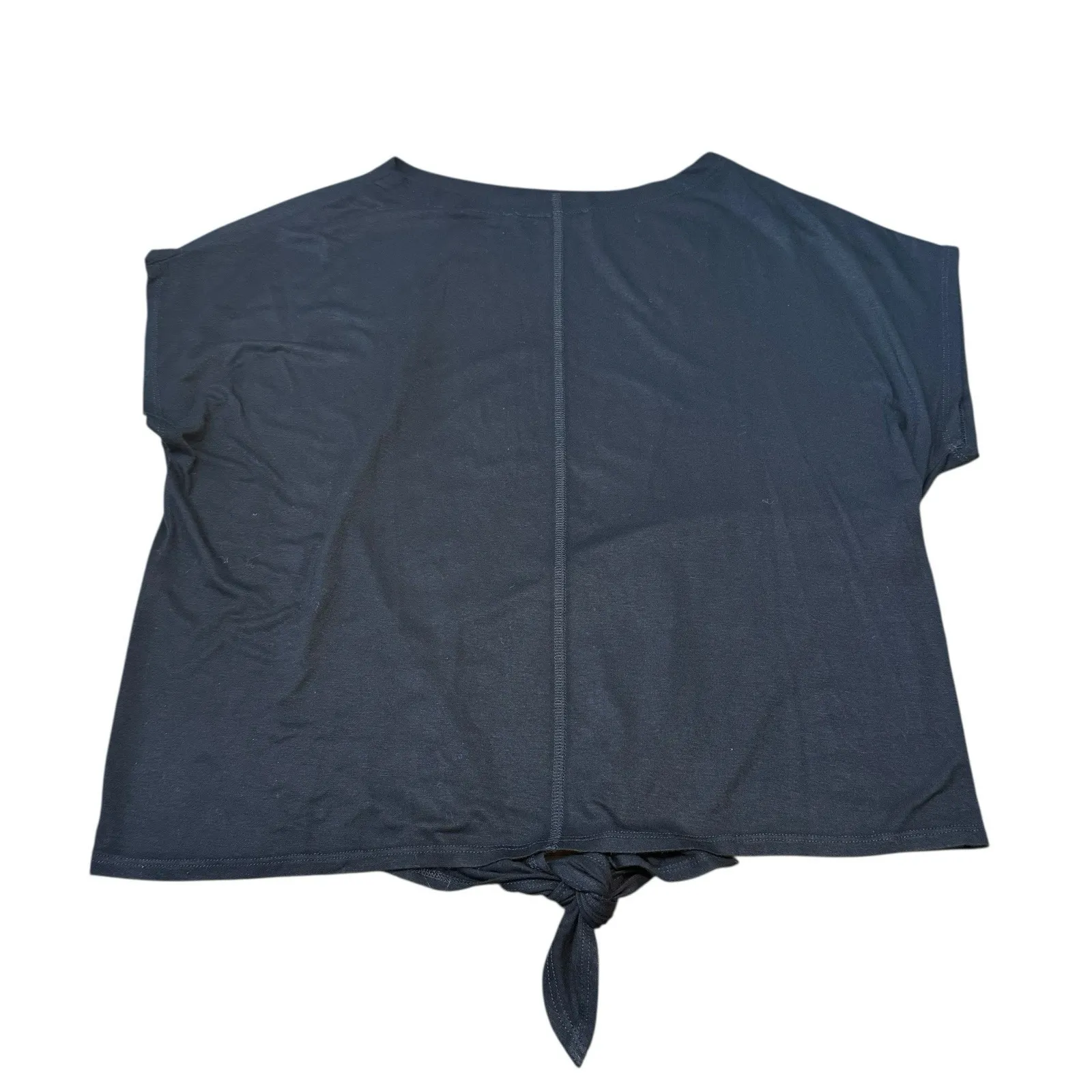 Karen‎ Kane Tie Front 3/4 Dolman Sleeve Boatneck Blouse Top Medium - Image 4