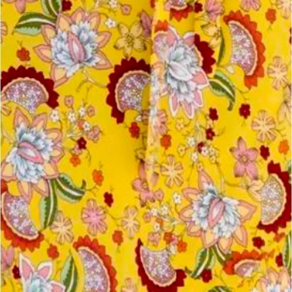 Sanctuary Jamie faux wrap high low midi skirt. Vibrant floral pattern.Size S NWT - Image 4