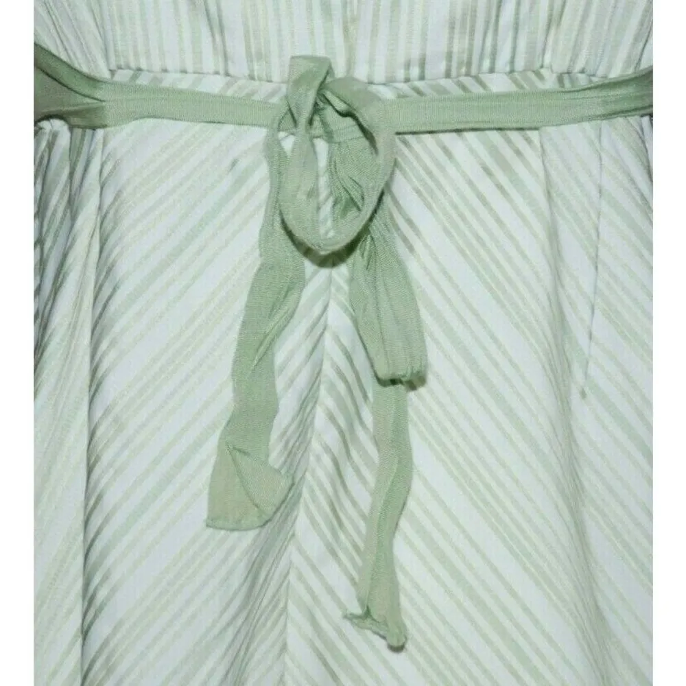 Motherhood Maternity Ladies Dress Size L Adjustable Straps Back Zipper Belted - Image 6